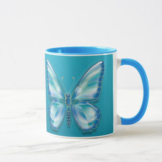 Schmetterling Tasse (Rechts)