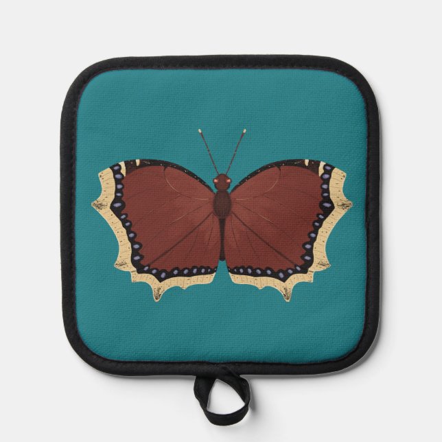 Schmetterling Topflappen (Vorderseite)