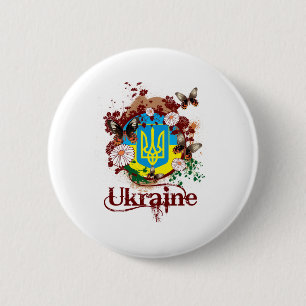 Schmetterling Ukraine Button