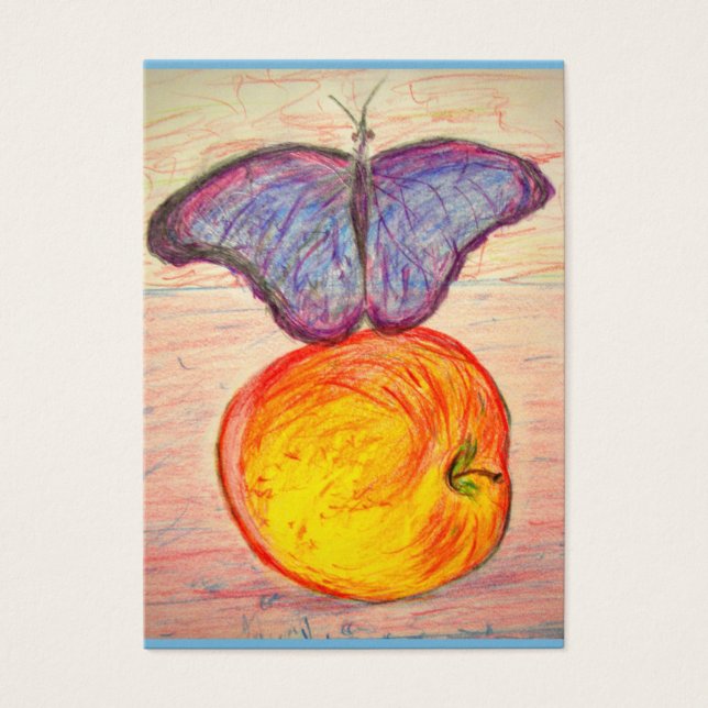 Schmetterling und Apple (Vorderseite)