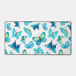 Schmetterling und Aquarell Schreibtischunterlage