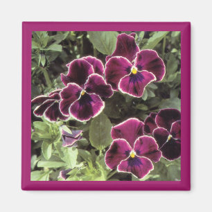 Schmetterling und Blume Bouquet Magnet