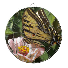 Schmetterling und Blume Dartscheibe
