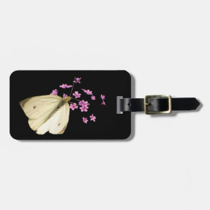 Schmetterling und Blume Gepäckanhänger