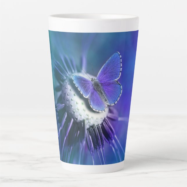 Schmetterling und Blume Milchtasse (Vorderseite)