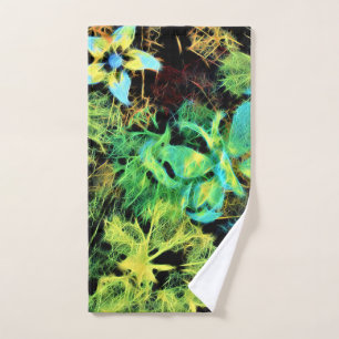 Schmetterling und Blume Rodilius Handtuch