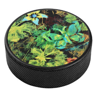 Schmetterling und Blume Rodilius Hockey Puck