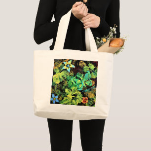 Schmetterling und Blume Rodilius Jumbo Tasche