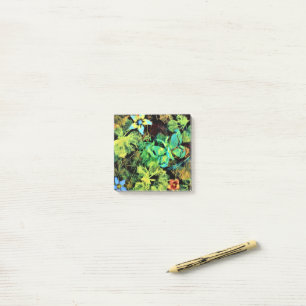 Schmetterling und Blume Rodilius Post It Notes Post-it Klebezettel