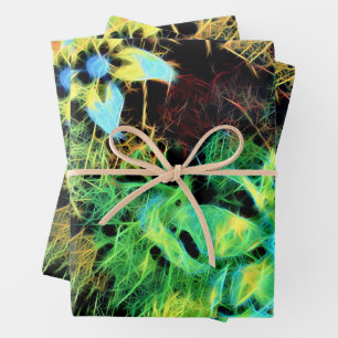 Schmetterling und Blume Rodilius Wrapping Paper Geschenkpapier Set