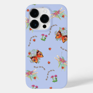 Schmetterling und Glückskäfer Case-Mate iPhone 14 Pro Hülle