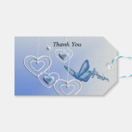 Schmetterling und Herz Geschenkanhänger