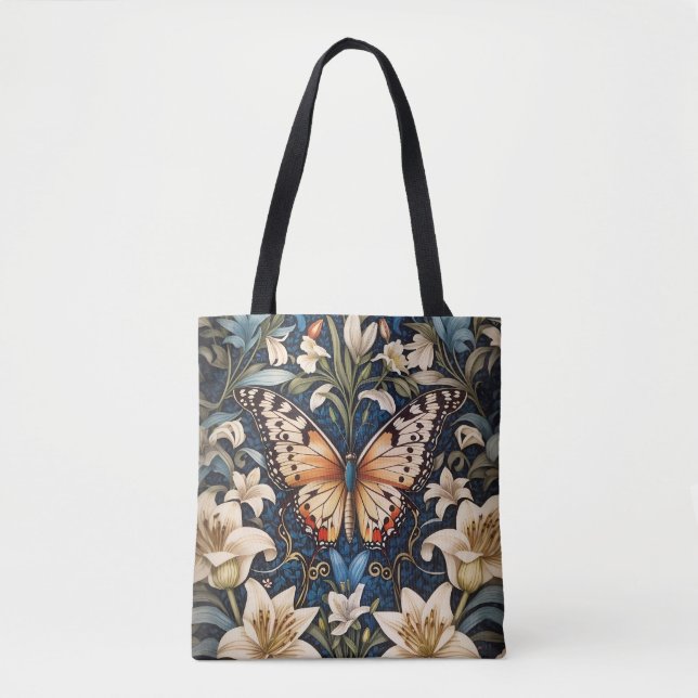 Schmetterling und Lilies Botanical (Vorderseite)