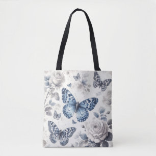 Schmetterling und Rose
