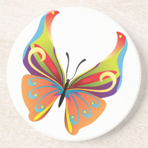 Schmetterling Untersetzer