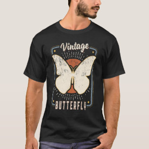 Schmetterling Vintag Retro Classic Animal Liebe 1 T-Shirt