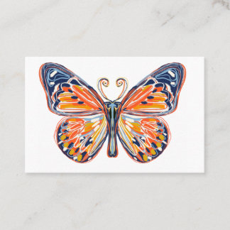 Schmetterling Visitenkarte