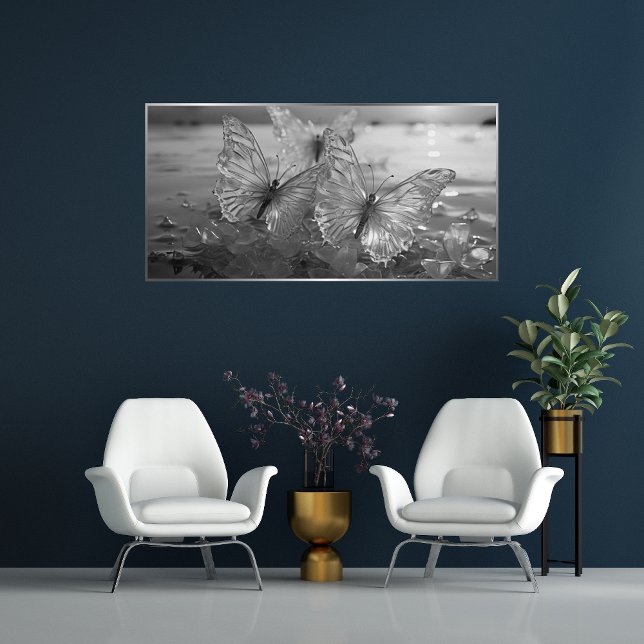 Schmetterling-Wandkunst Glänzendes Poster (Von Creator hochgeladen)