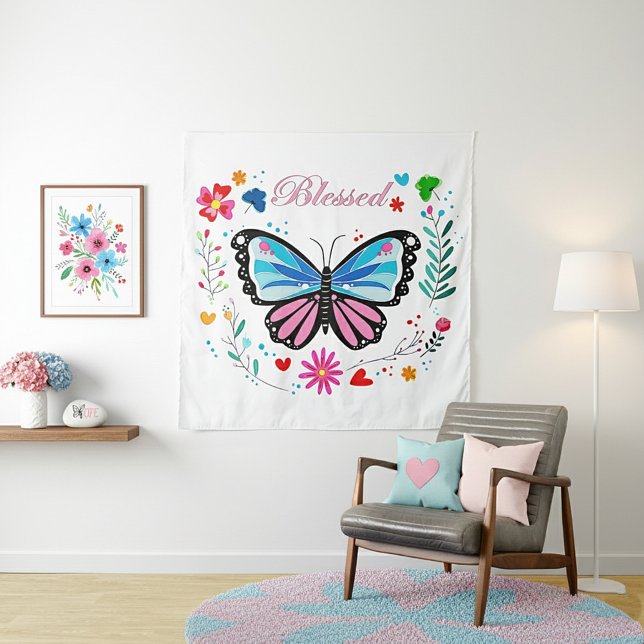 Schmetterling Wandteppich (Von Creator hochgeladen)