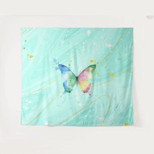 Schmetterling Wandteppich