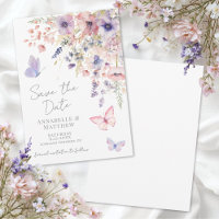 Schmetterling Wildblumen Hochzeit