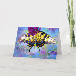 Schmetterling wird bald gut karte