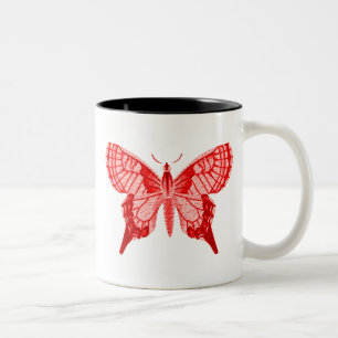 SCHMETTERLING. ZWEIFARBIGE TASSE