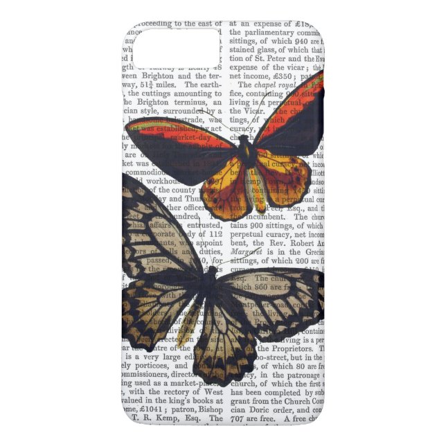 Schmetterlinge 3 Case-Mate iPhone hülle (Rückseite)