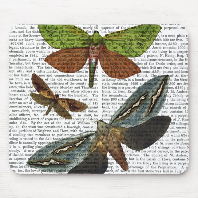 Schmetterlinge 4 mousepad (Vorne)