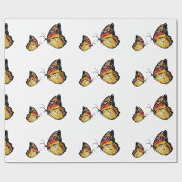 Schmetterlinge Art Matte Wrapping Paper, 30 in x 2 Geschenkpapier