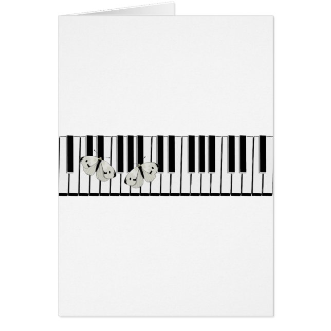 Schmetterlinge auf Tastatur Thema (Vorne)