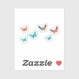 Schmetterlinge Aufkleber