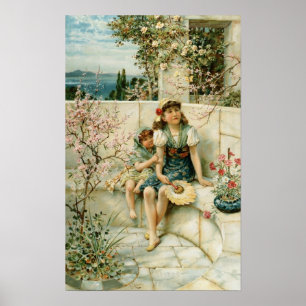 Schmetterlinge aus dem Jahr 1910 Poster