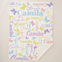 Schmetterlinge aus Regenbogen individuelle Name Ca