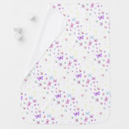 Schmetterlinge Babydecke