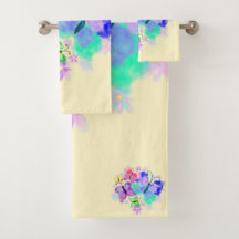 Schmetterlinge Badehandtücher Malerei