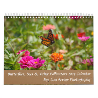 Schmetterlinge, Bienen und andere Poliinatoren Kalender