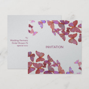 Schmetterlinge Bitte Nehmen Sie Unsere Einladung A