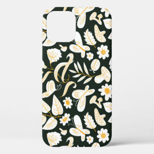 Schmetterlinge & Blume: Doodle Summer Pattern. Case-Mate iPhone Hülle