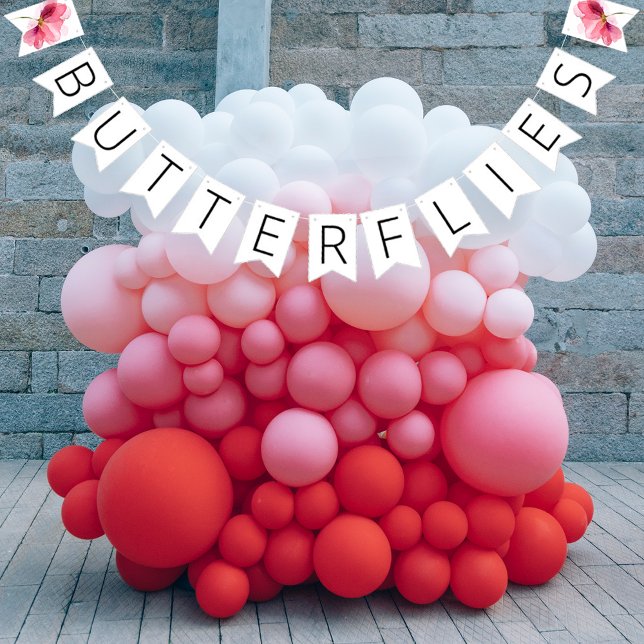 Schmetterlinge Brautparty Wimpelkette (Von Creator hochgeladen)