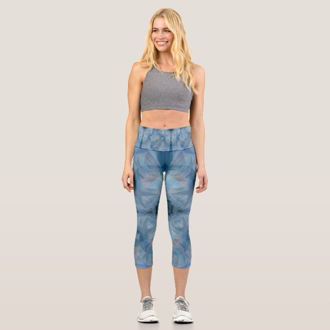 Schmetterlinge Capri Leggings (Vorderseite)