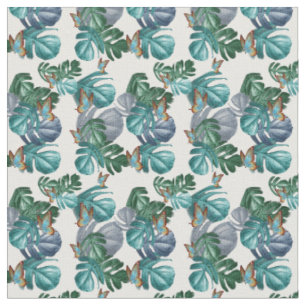 Schmetterlinge des Paradieses Tropischer Spritzer Stoff