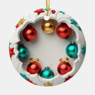 Schmetterlinge festliche Fragmente Keramik Ornament