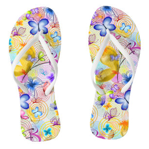 Schmetterlinge Flip Flops Spring Joy
