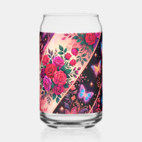 Schmetterlinge, florale Träume und goldene Eleganz