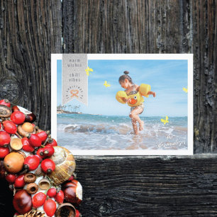 Schmetterlinge Foto Weihnachtskarte Einladung