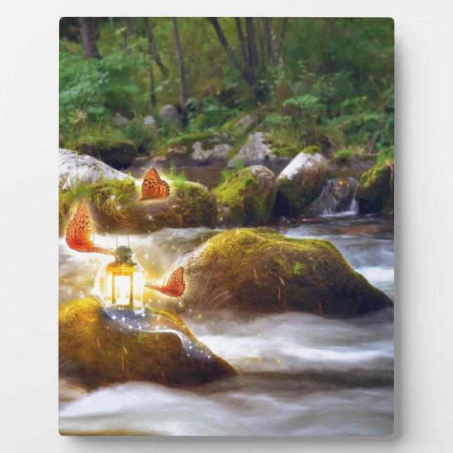 Schmetterlinge Fotoplatte (Vorderseite)