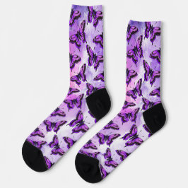 Schmetterlinge für den Sieg Socken