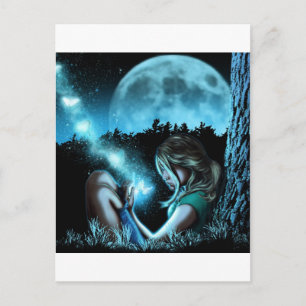 Schmetterlinge für Mädchen Postkarte