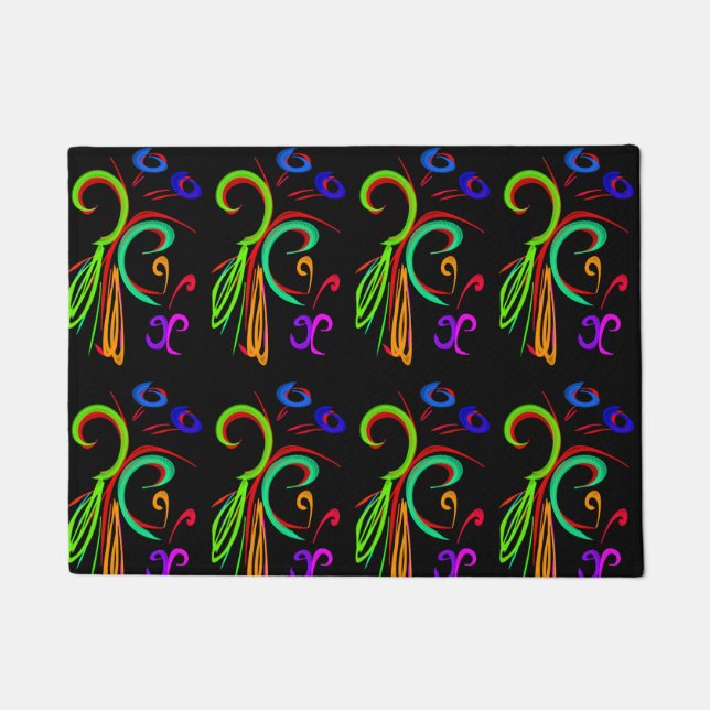 Schmetterlinge Fußmatte (Vorderseite)